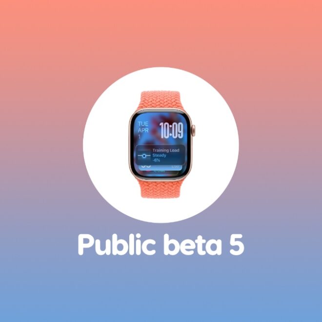 watchOS 26 Public Beta 5 Now Available for Download