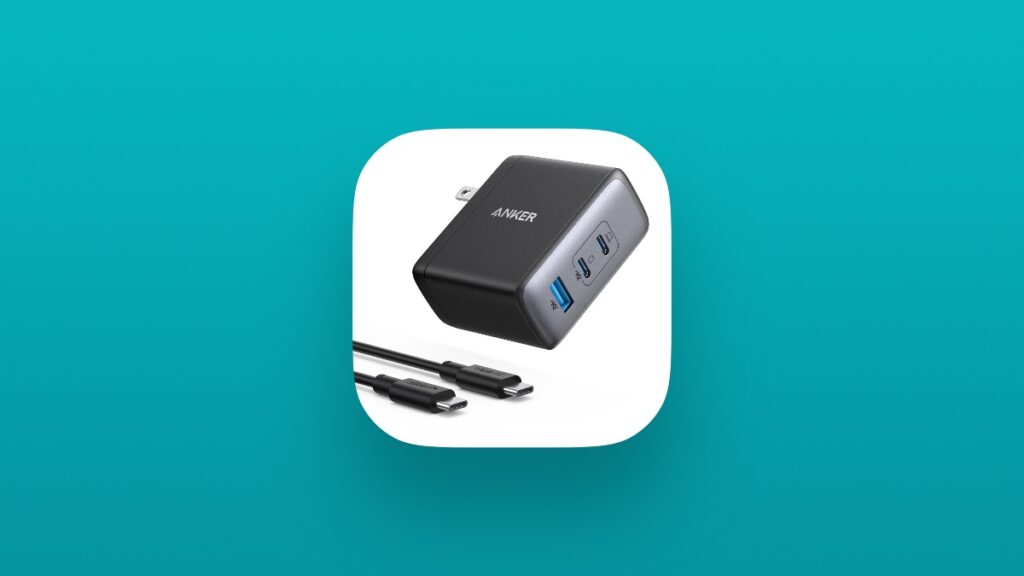 Anker 100W USB-C charger discount.