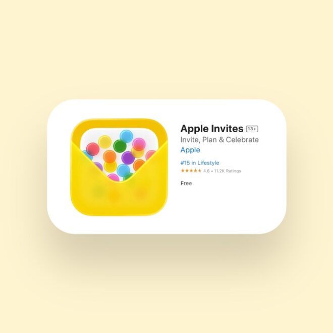 Apple’s Invites App Gets Liquid Glass Redesign