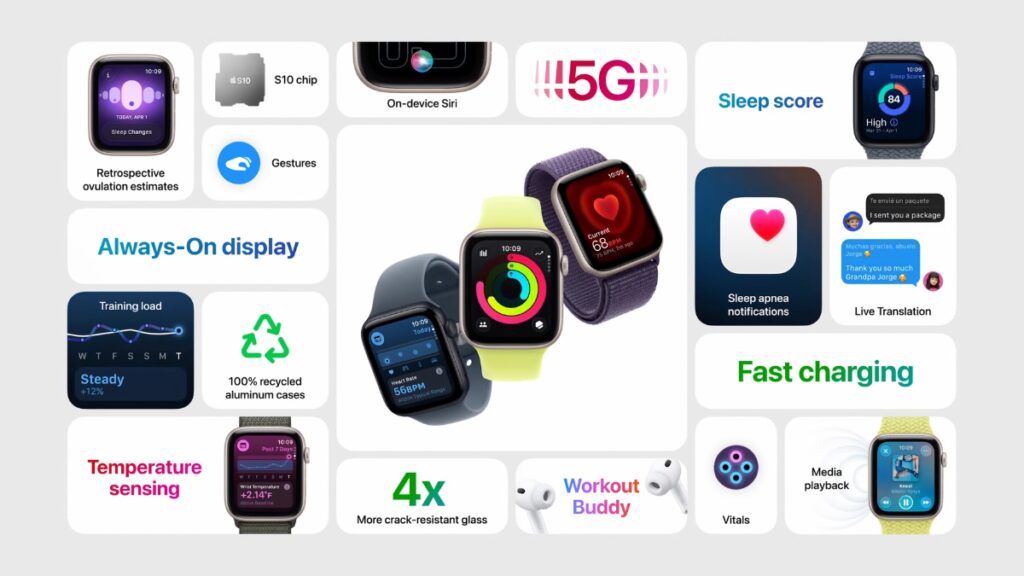 Apple Watch SE 3 announced.