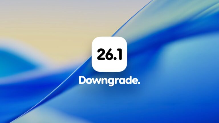 How to Downgrade from iOS and iPadOS 26.1 Beta to iOS 26