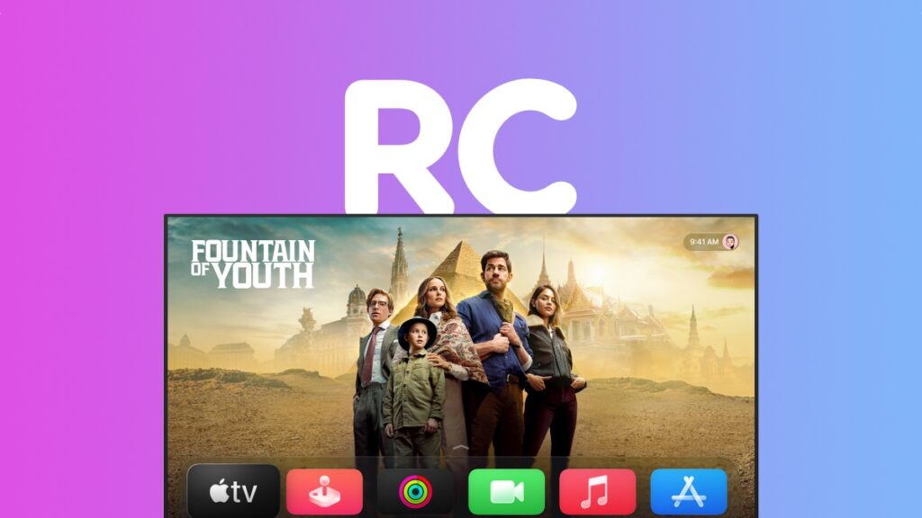Download tvOS 26 RC on Apple TV.
