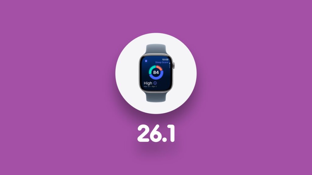 Download watchOS 26.1 beta 1 update.