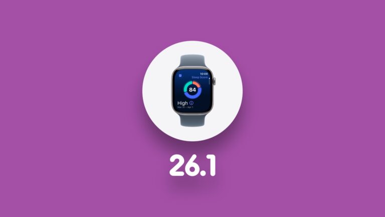 Download: watchOS 26.1 Beta 1 for Apple Watch Released
