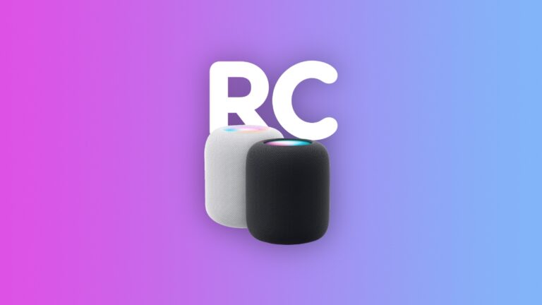 Download HomePod Software 26 RC Update Today