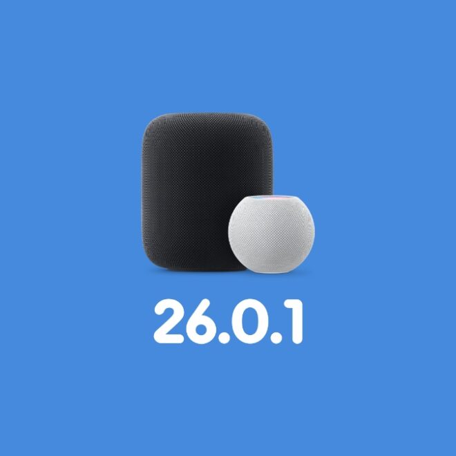 Download HomePod Software 26.0.1 with Bug Fixes