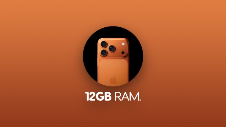 iPhone Air and iPhone 17 Pro Have 12GB of RAM