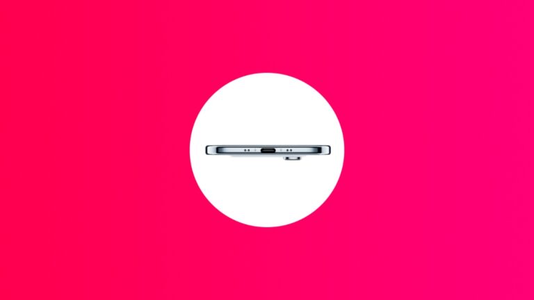 iPhone Air has a Single Speaker Only