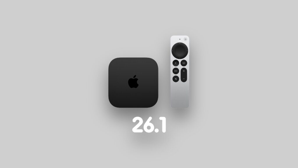 Download tvOS 26.1 beta 1.