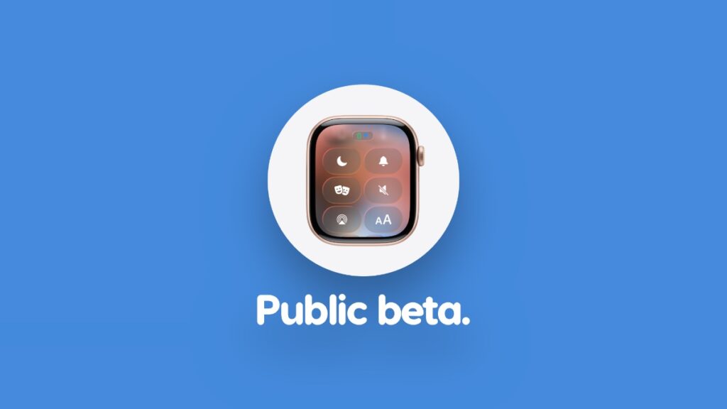 Download watchOS 26.1 public beta.