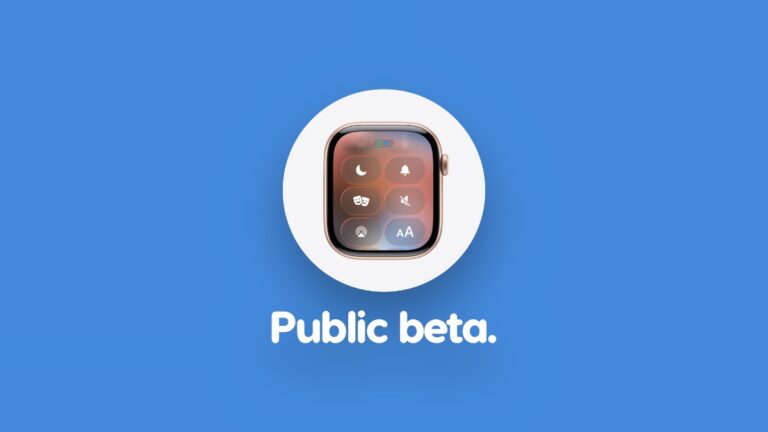 Download watchOS 26.1 Public Beta 1 for Apple Watch