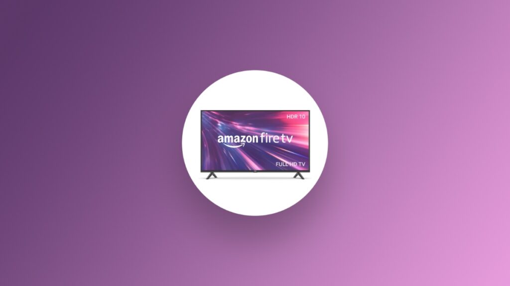 Discount on 40-inch Amazon Fire TV set.