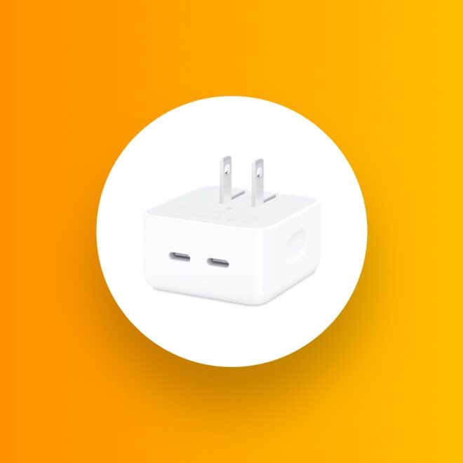 Apple’s Dual Port 35W Charger is $20 Off