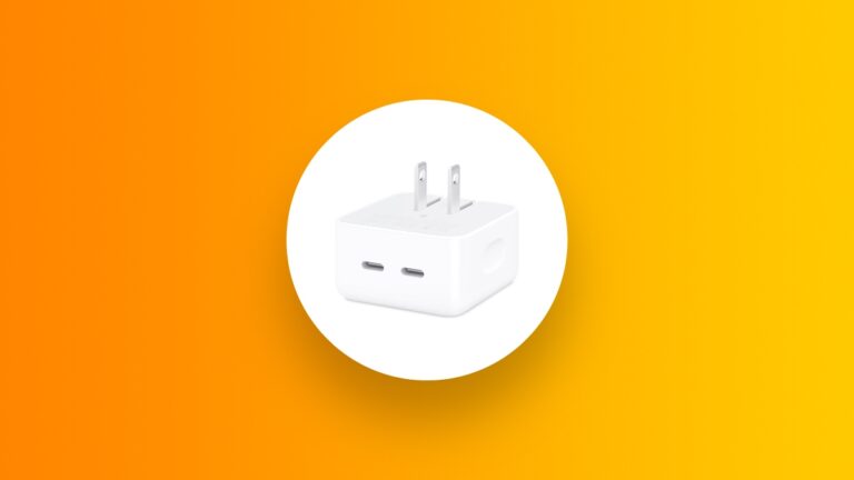 Apple’s Dual Port 35W Charger is $20 Off