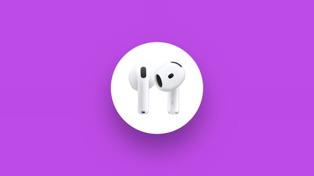 Apple AirPods 4 discounted.