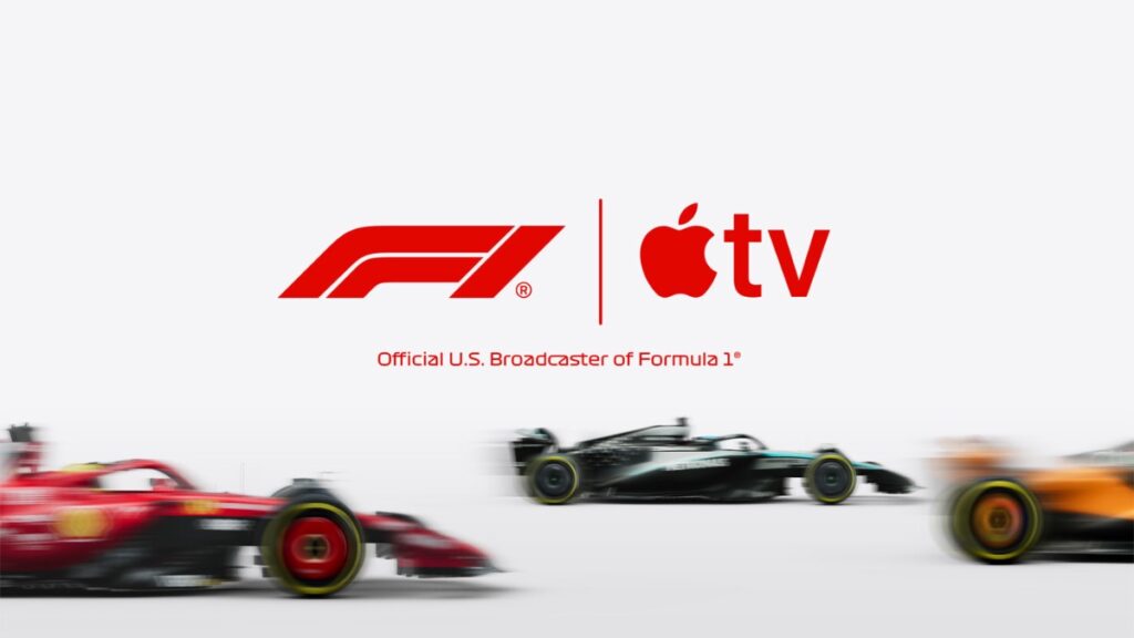 Apple and Formula 1 partnership.