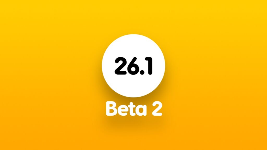 Download macOS 26.1 beta 2.