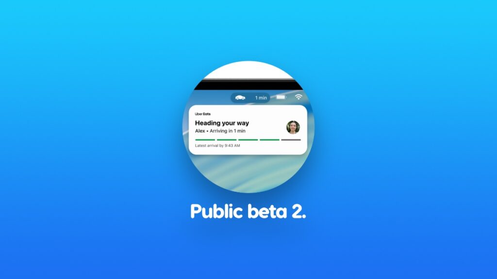 Download macOS 26.1 public beta 2.