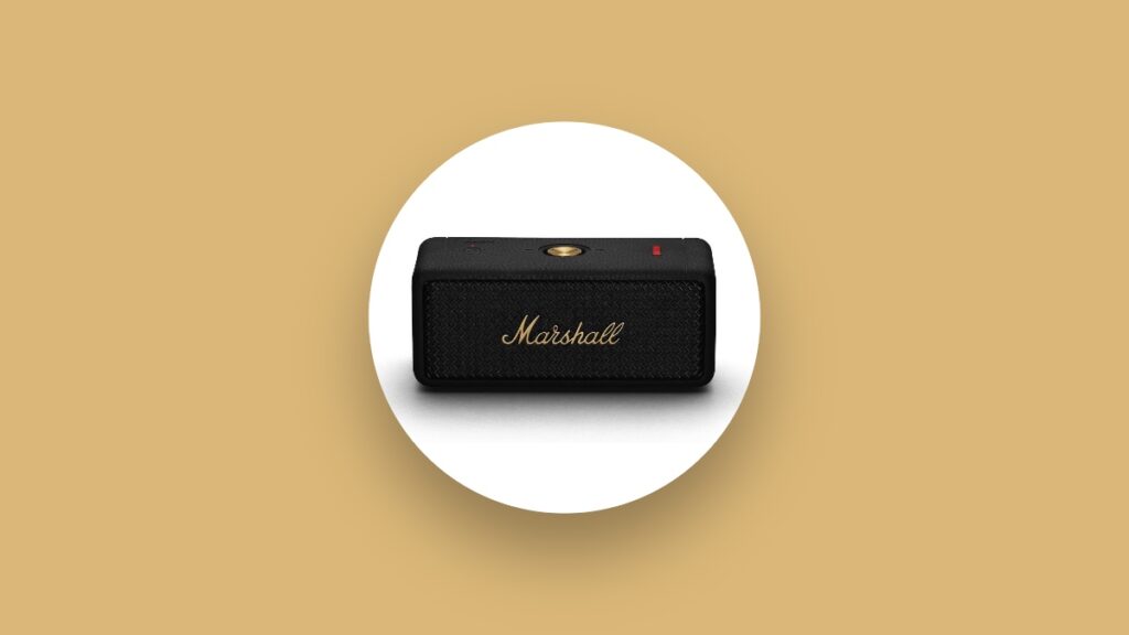Discount on Marshall Emberton II speaker.