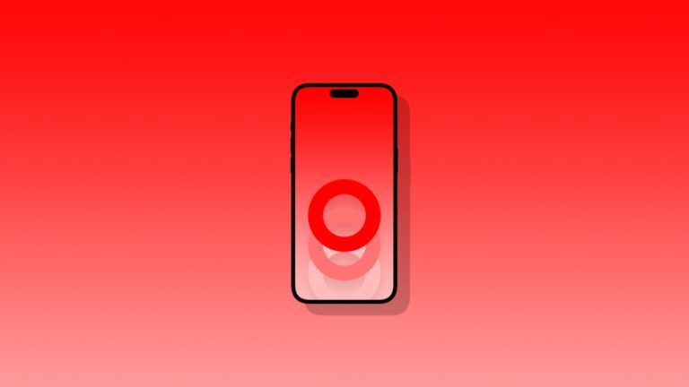 Download the Red Rings Wallpaper for iPhone