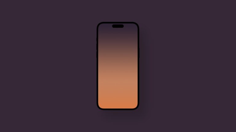Download the Silky Sunset Wallpaper for iPhone Air