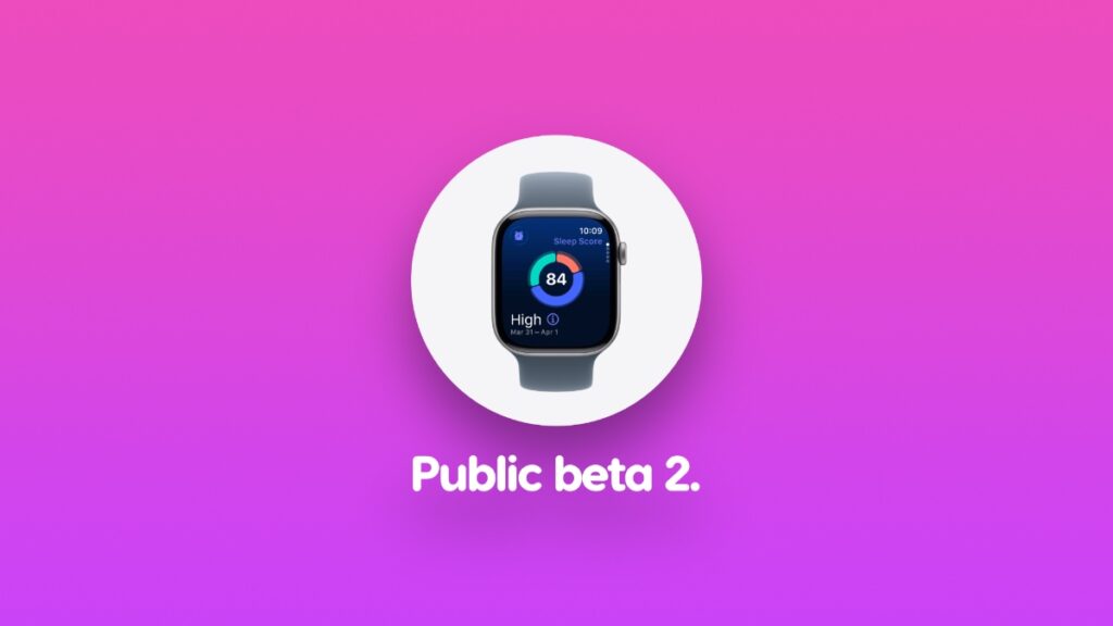 Download watchOS 26.1 public beta 2.