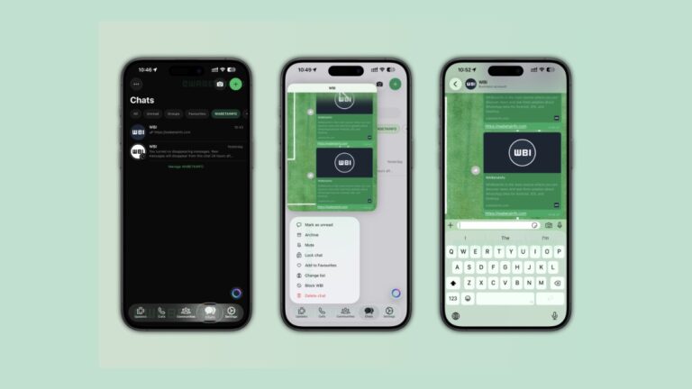WhatsApp Update with Liquid Glass Rolling Out Now