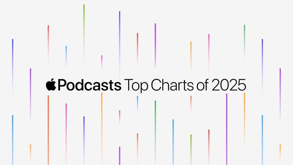 Apple Podcasts 2025 top shows and episodes.