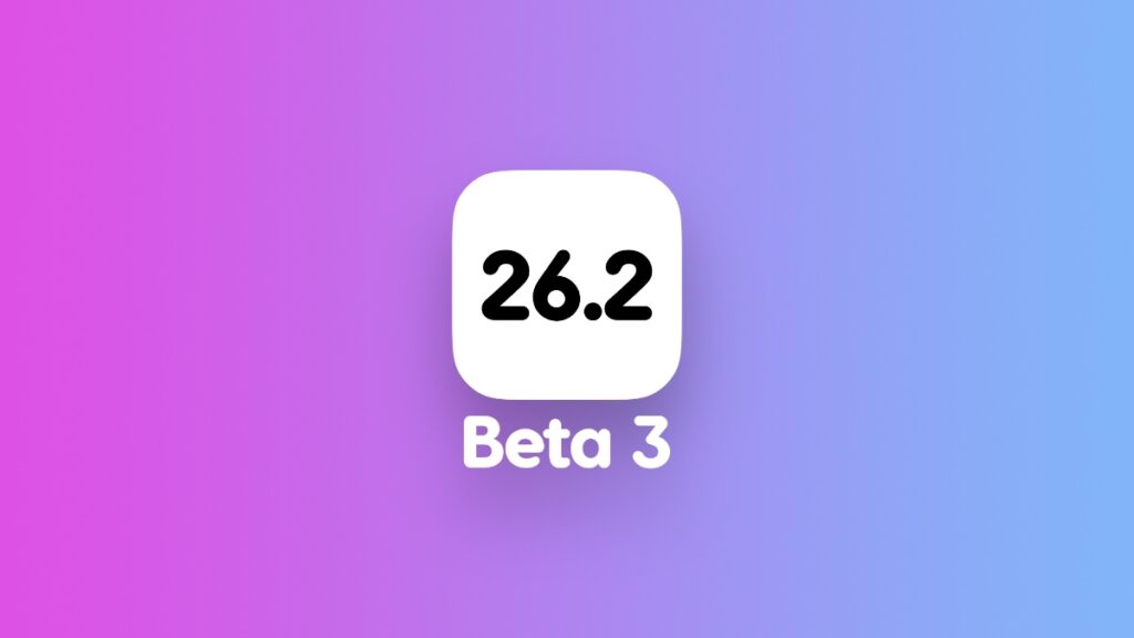 Download iOS 26.2 beta 3 update.