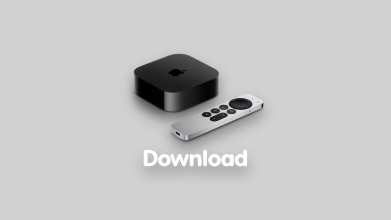 Download and Install tvOS 26.1 for Apple TV