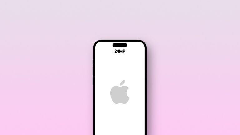 Folding iPhone and iPhone 18 to Have 24MP Front Cameras