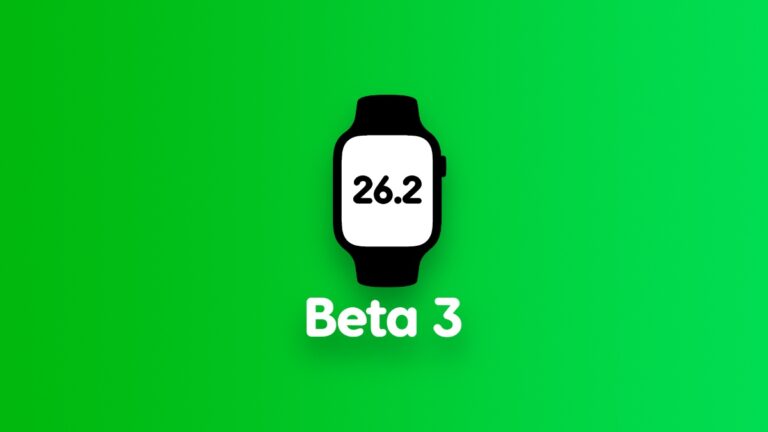 watchOS 26.2 Beta 3 Now Available for Download