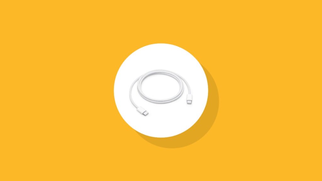 Discounted Apple 60W USB-C cable