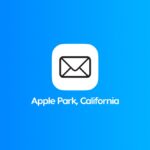 Mail App Icon has the Apple Park Address on it