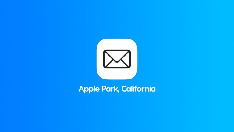 Mail App Icon has the Apple Park Address on it