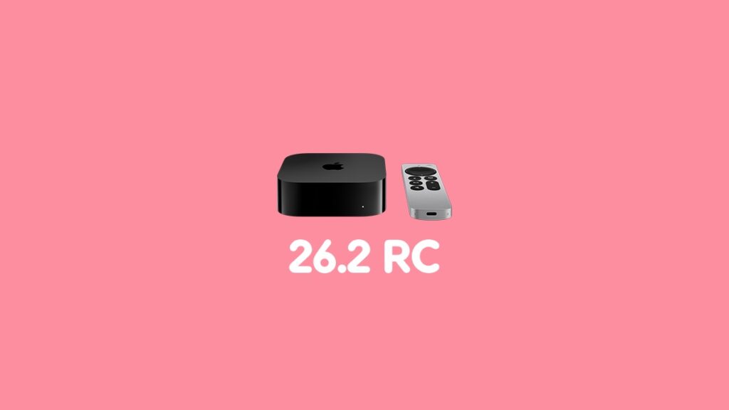 Download tvOS 26.2 RC update