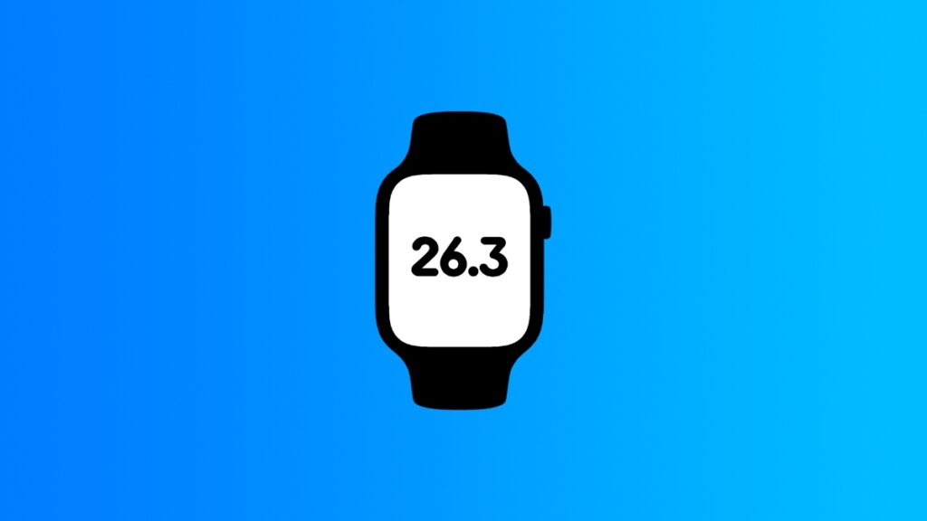 Download watchOS 26.3 developer beta 1 update