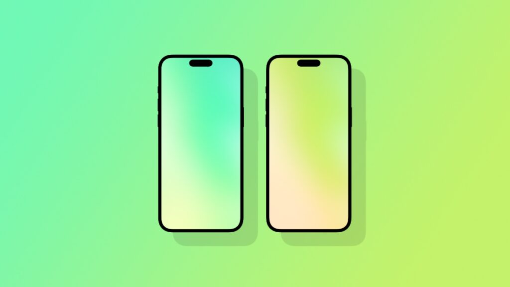 Download Lime Gradient wallpapers for iPhone