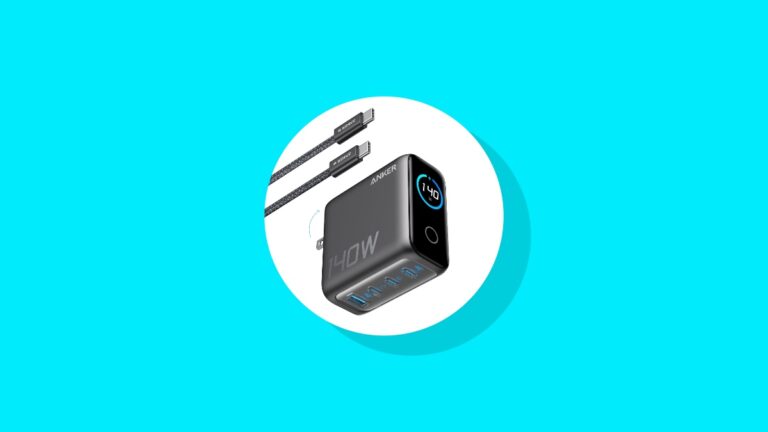 Get 35% Off 140W Anker Charger with Display and 3 USB-C Ports