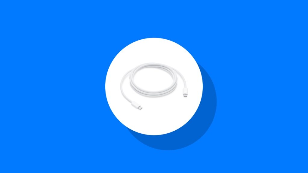 Apple 240W USB-C cable at a discounted price