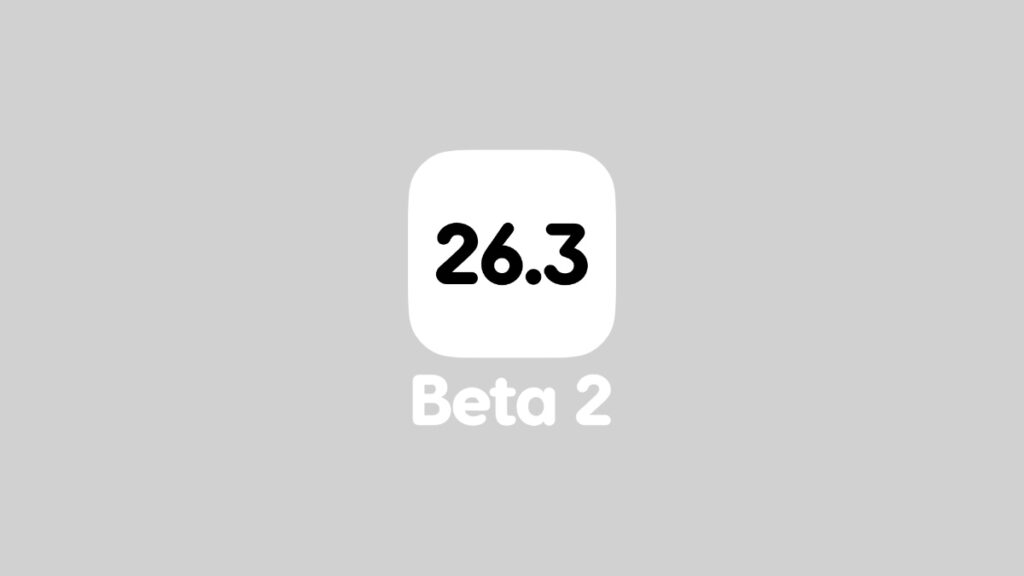 Download iOS 26.3 beta 2 update