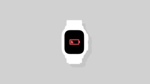 Fix Sudden Battery Drain on Apple Watch Running watchOS 26