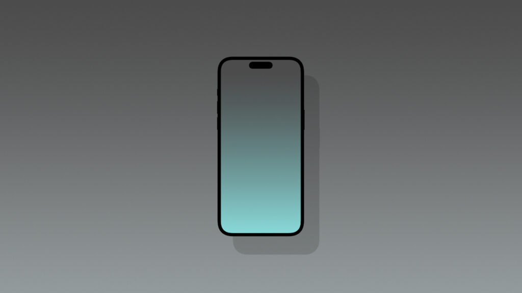 Download Teal Gradient wallpaper for iPhone and iPad