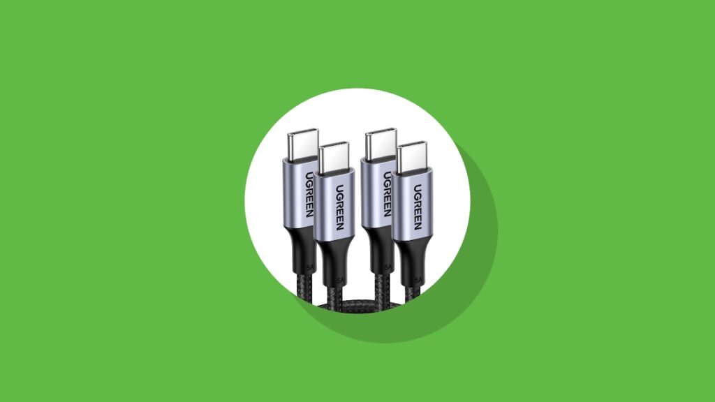 2-pack UGREEN USB-C cables discounted