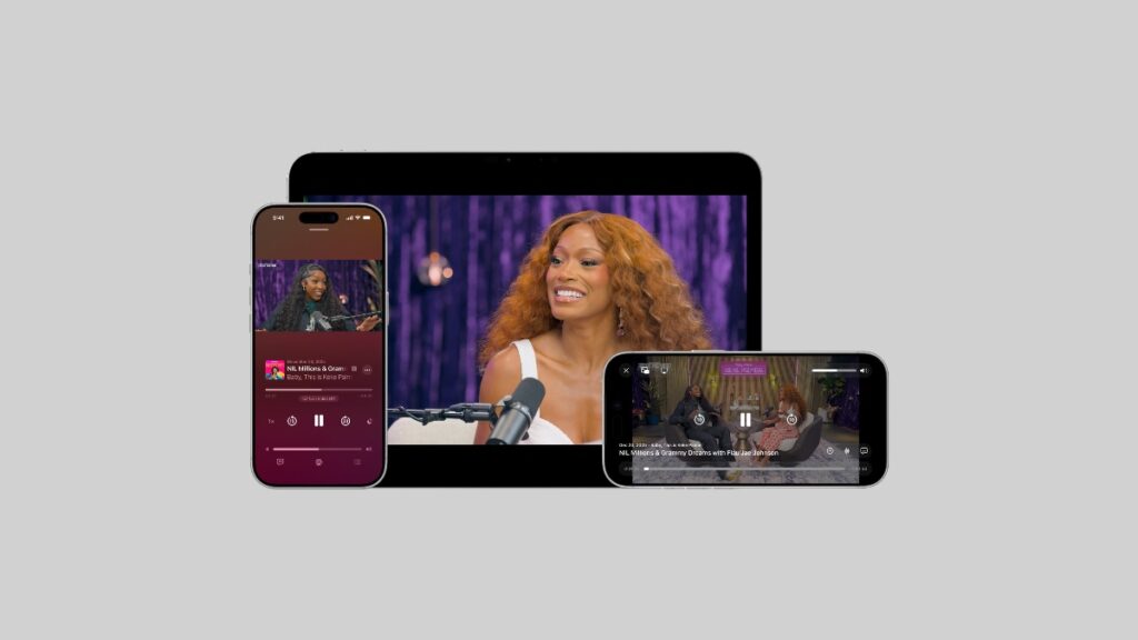 Video for Apple Podcasts announced