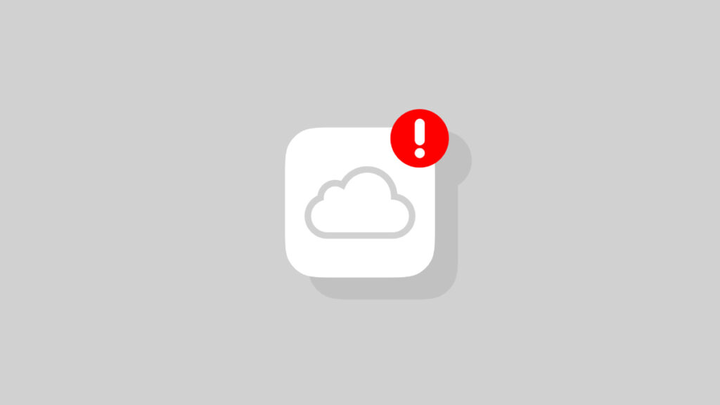 Apple iCloud seeing issues