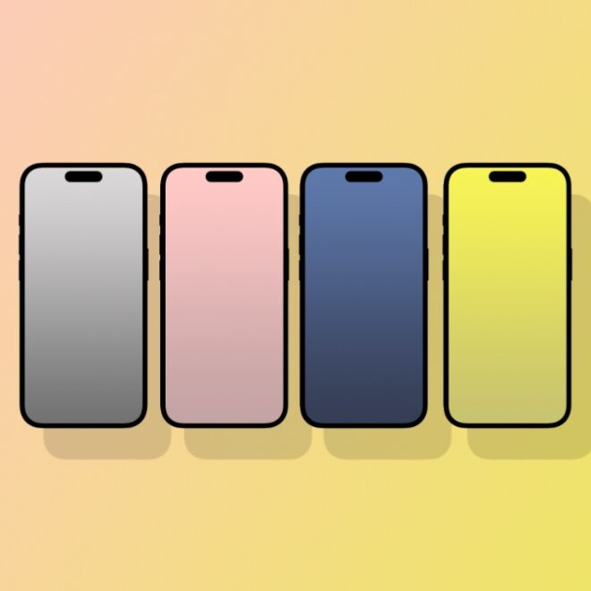 MacBook Neo Color-Matching Wallpapers for iPhone