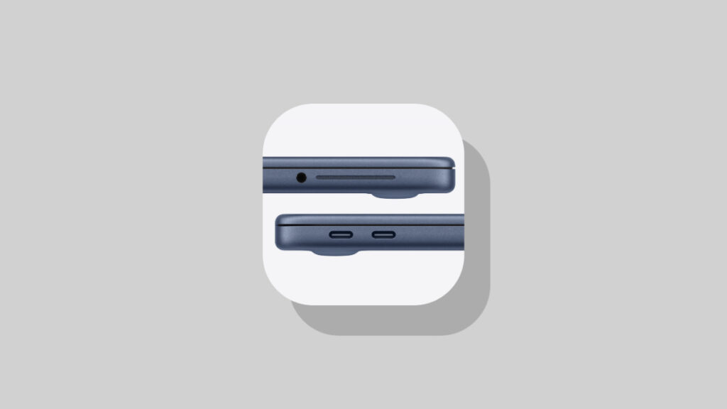 MacBook Neo USB-C ports