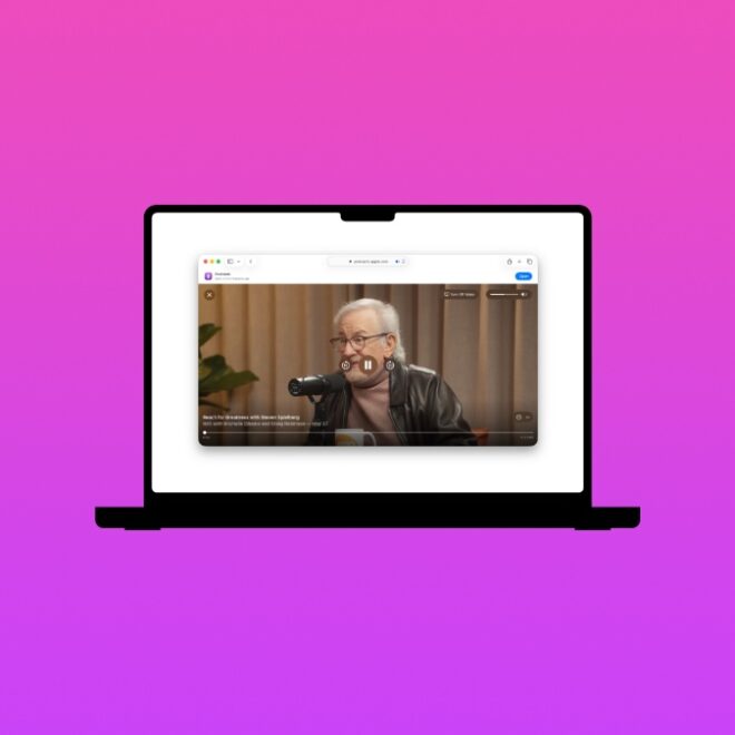 You Can Watch Apple Podcasts Video on Your Mac Right Now