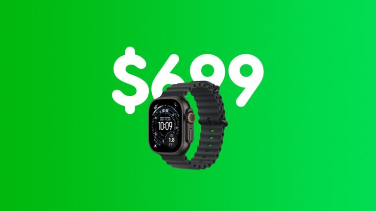 Get a Flat $100 Discount on Apple Watch Ultra 3 in Black